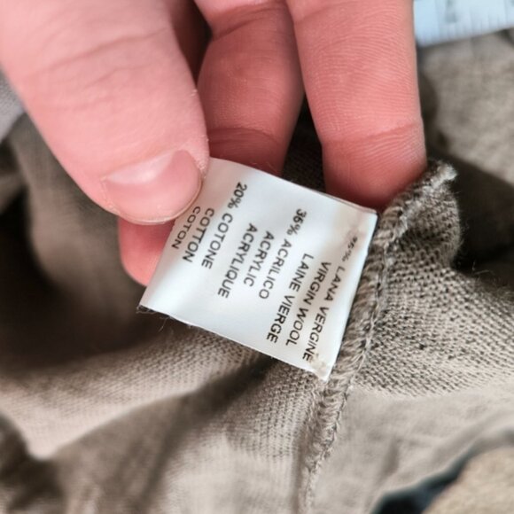 Luxuria Y2K Dark Academia Punk Lagenlook Patchwork Boho Wool Sweater Dress S - Picture 9 of 10